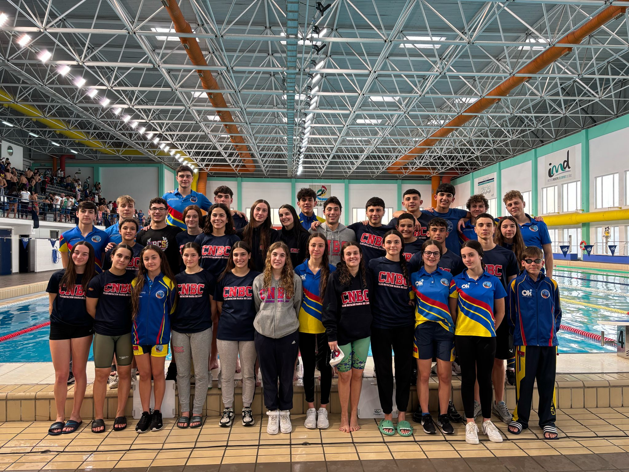 Gran jornada para el Club Natación Bahía de Cádiz 💙🏊‍♂️