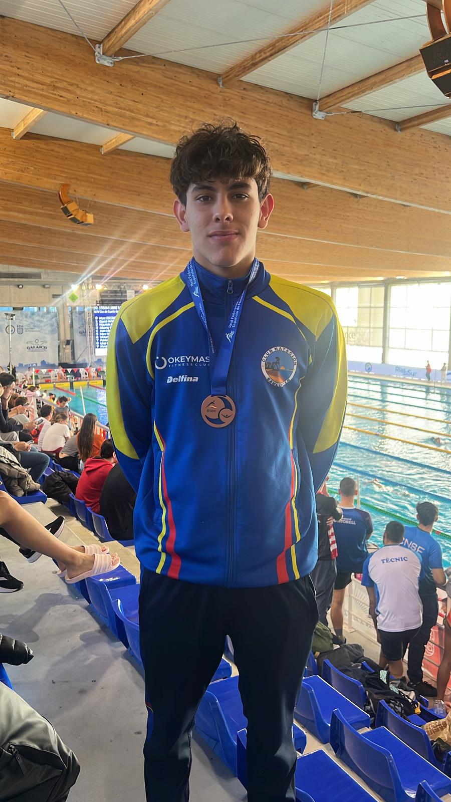 David Rodríguez brilla en el Campeonato de España Infantil 🏊