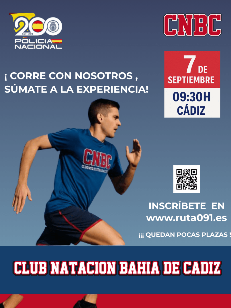 El Club Natación Bahía de Cádiz se une a la Carrera Ruta&nbsp;091