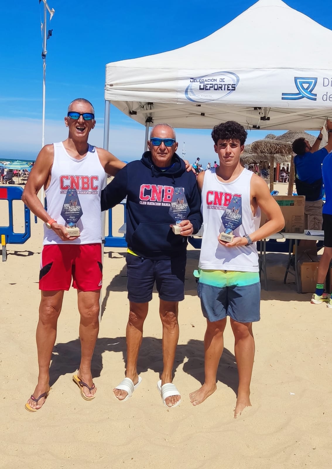 Pleno de medallas en Chipiona y Cádiz 💙💪