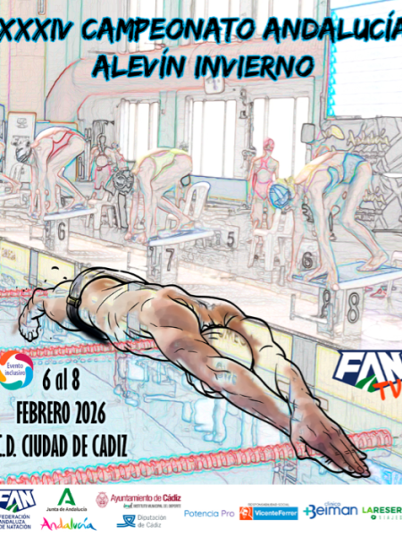 💙🏊‍♂️ Campeonato de Andalucía Alevín – Piscina de 50 metros&nbsp;🏊‍♀️💙
