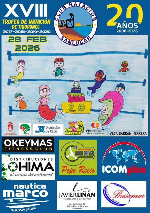 XVIII Trofeo de Natación de Tiburones – Nuestros prebenjamines disfrutan en Sanlúcar
