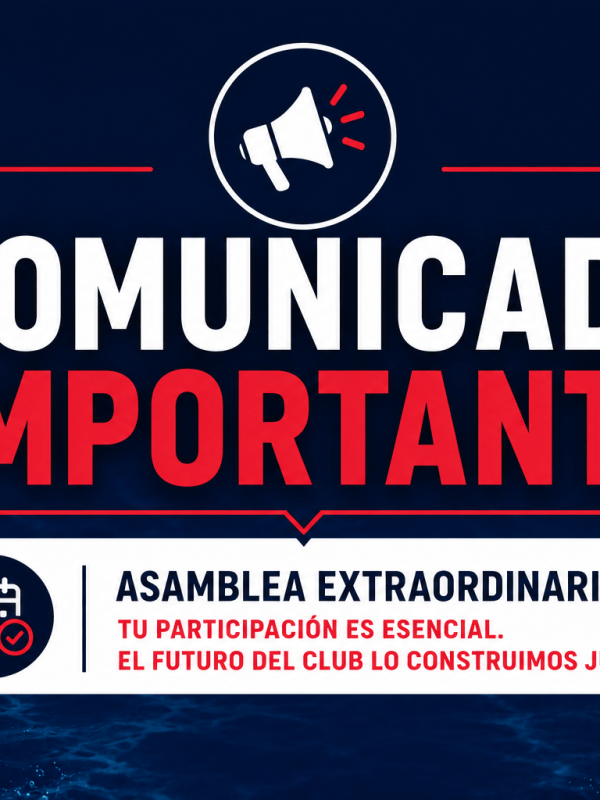 Asamblea Extraordinaria del Club Natación Bahía de&nbsp;Cádiz
